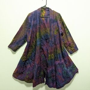 Hand Dyed Cotton Jacket